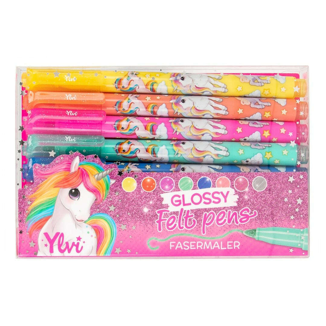 Toys N Tuck:Depesche Ylvi Glossy Felt Pens,Ylvi
