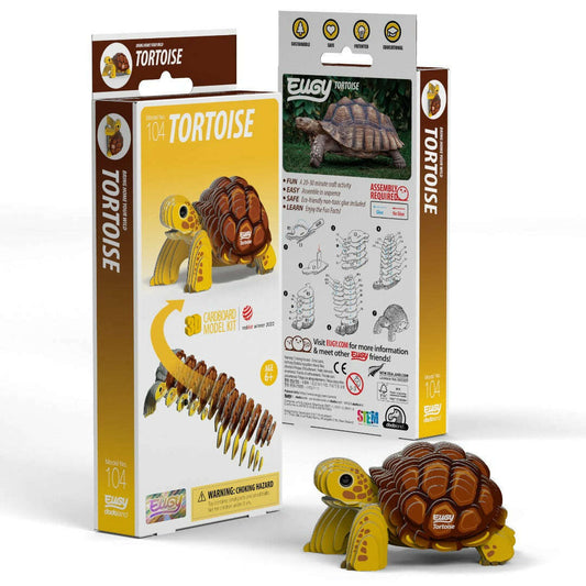 Toys N Tuck:Eugy 3D Model 104 Tortoise,Eugy