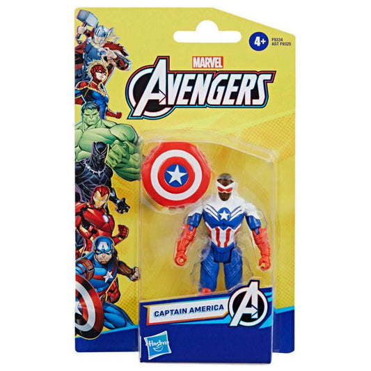 Toys N Tuck:Marvel Avengers Epic Hero Series 4-Inch Figure - Captain America,Marvel