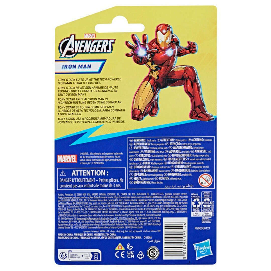 Toys N Tuck:Marvel Avengers Epic Hero Series 4-Inch Figure - Iron Man,Marvel