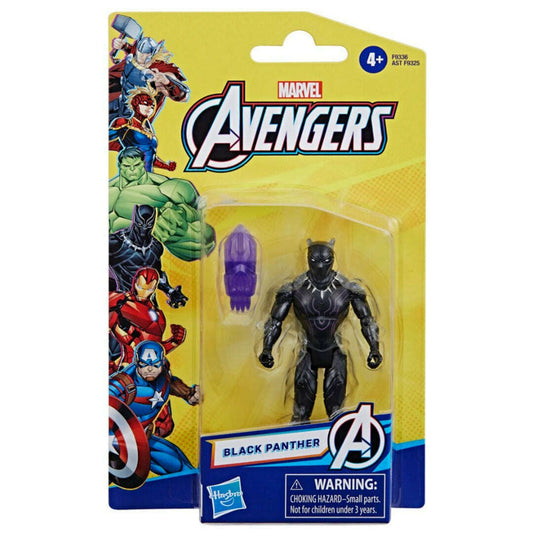 Toys N Tuck:Marvel Avengers Epic Hero Series 4-Inch Figure - Black Panther,Marvel
