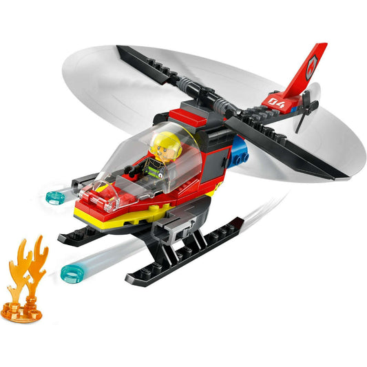 Toys N Tuck:Lego 60411 City Fire Rescue Helicopter,Lego City