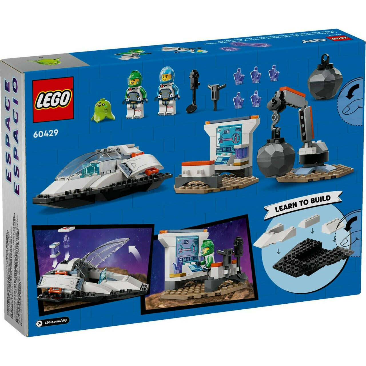 Toys N Tuck:Lego 60429 City Spaceship and Asteroid Discovery,Lego City