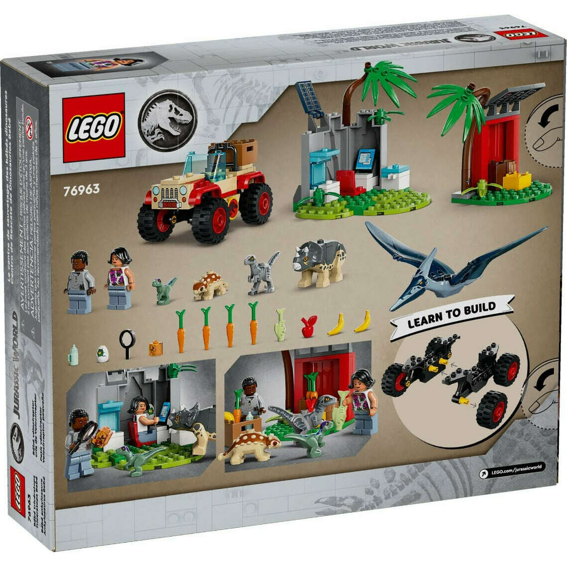 Toys N Tuck:Lego 76963 Jurassic World Baby Dinosaur Rescue Center,Lego Jurassic World