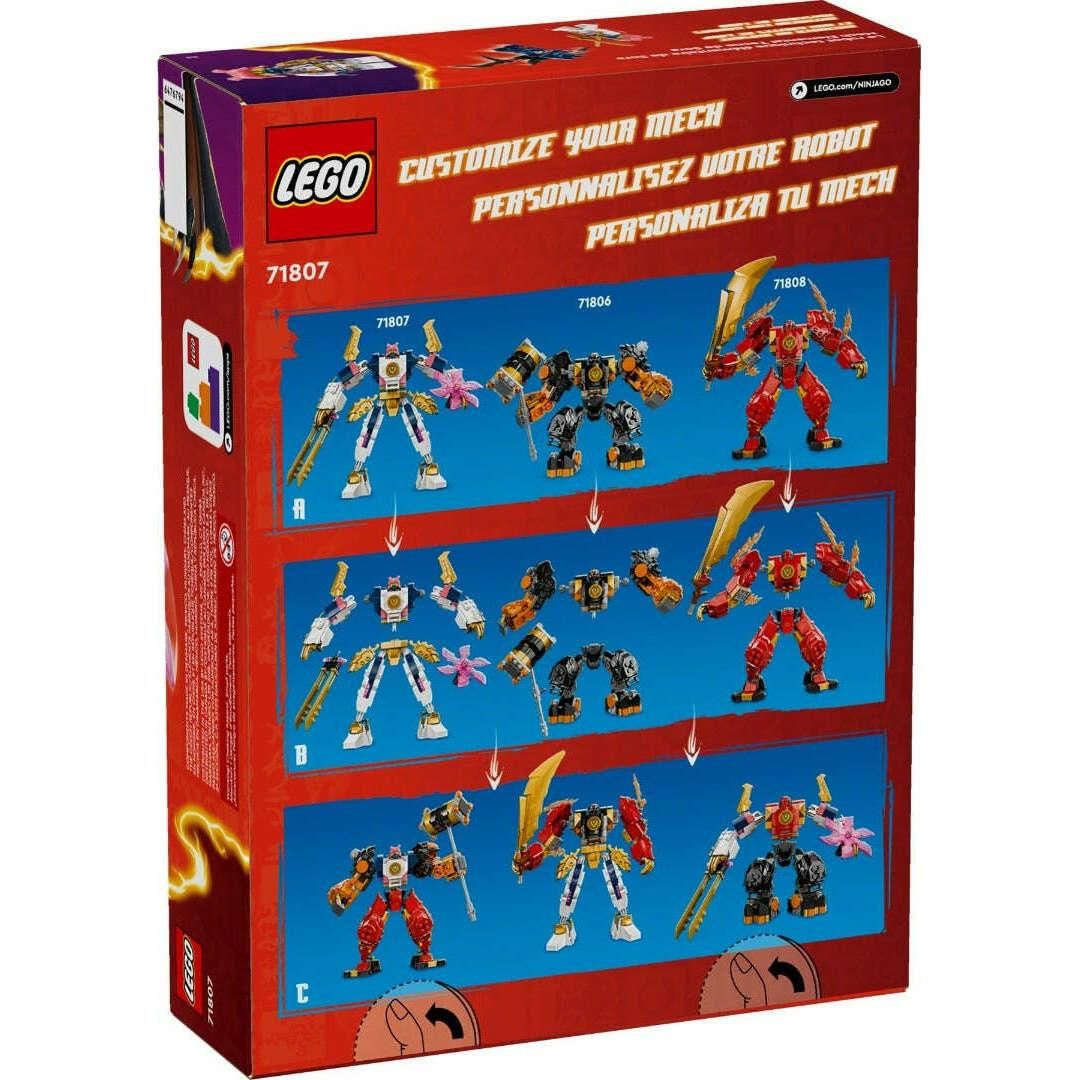 Toys N Tuck:Lego 71807 Ninjago Sora's Elemental Tech Mech,Lego Ninjago