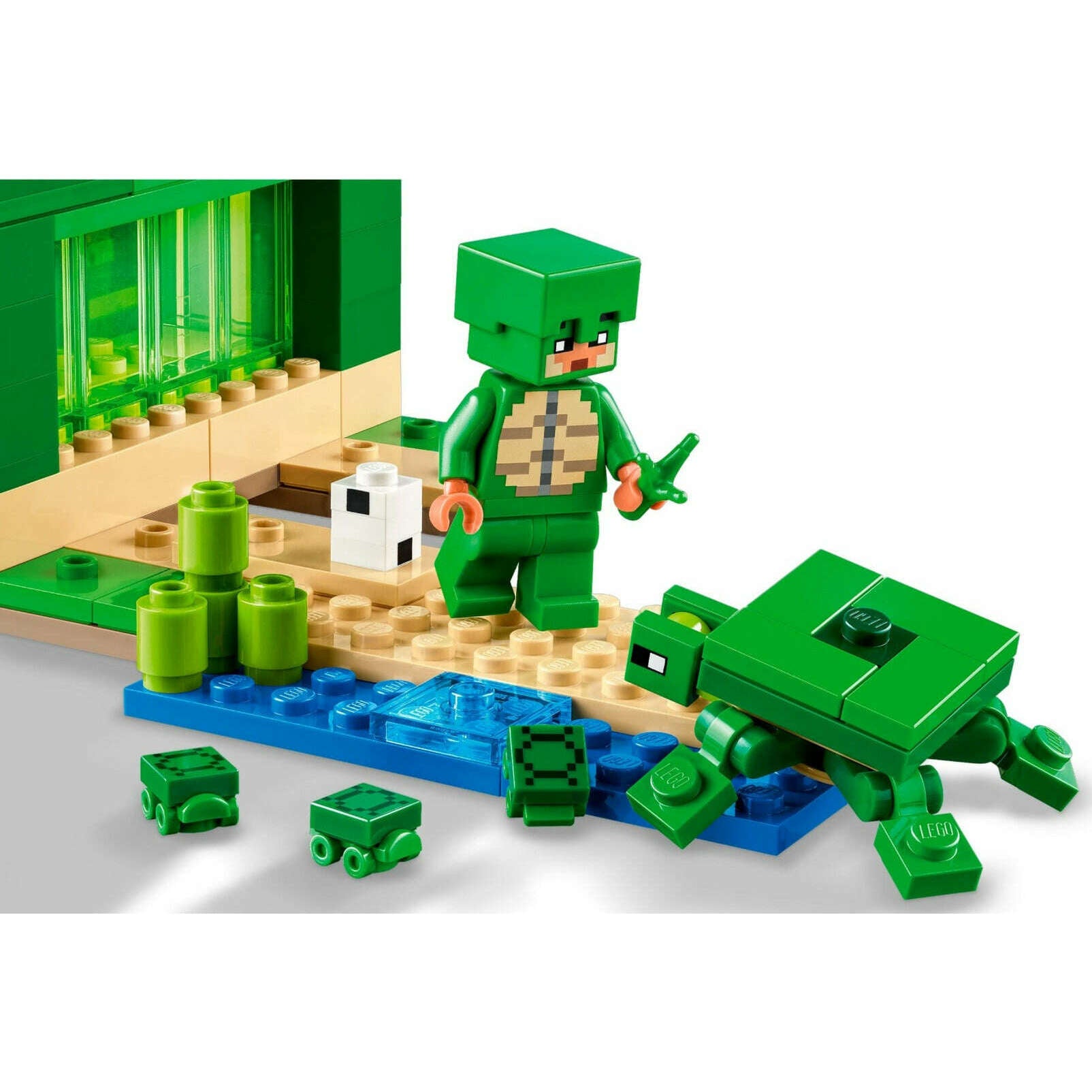Toys N Tuck:Lego 21254 Minecraft The Turtle Beach House,Lego Minecraft