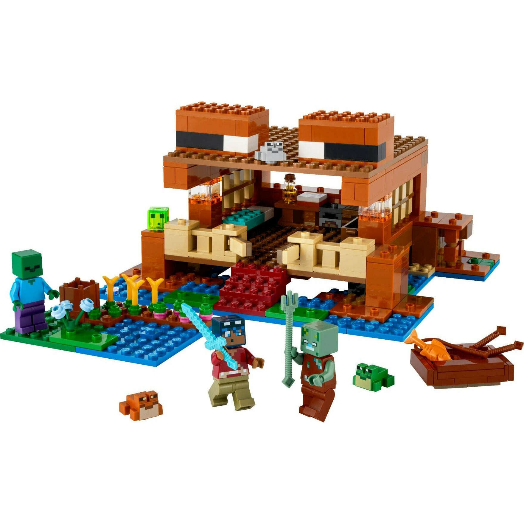 Toys N Tuck:Lego 21256 Minecraft The Frog House,Lego Minecraft