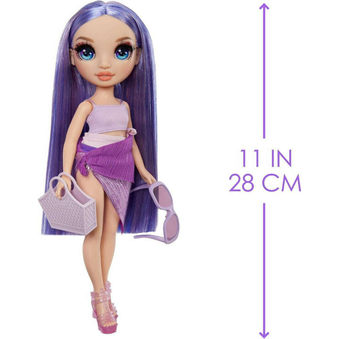 Toys N Tuck:Rainbow High Swim & Style Violet Willow,Rainbow High
