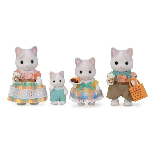 Toys N Tuck:Sylvanian Families Latte Cat Family,Sylvanian Families