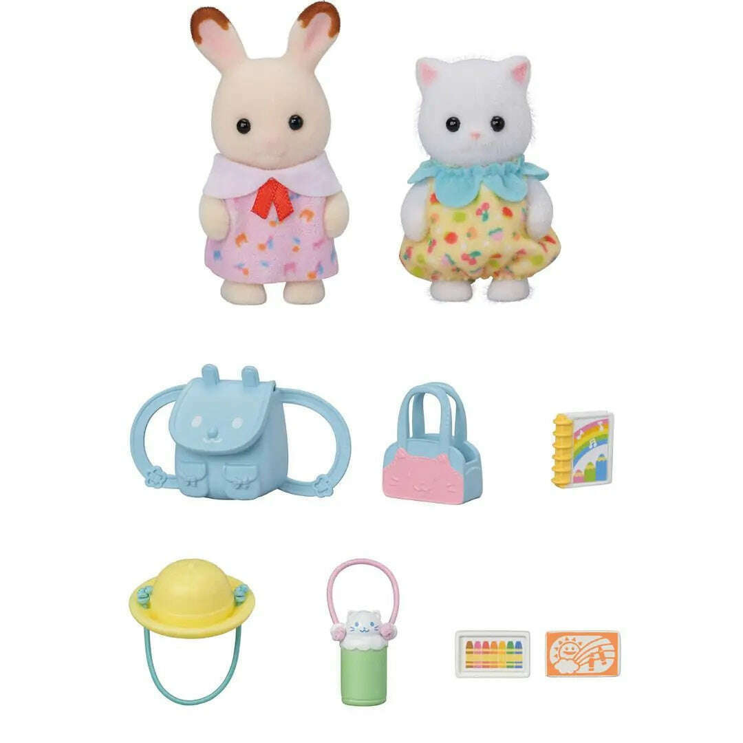 Toys N Tuck:Sylvanian Families Nursery Friends Walk Along Duo,Sylvanian Families