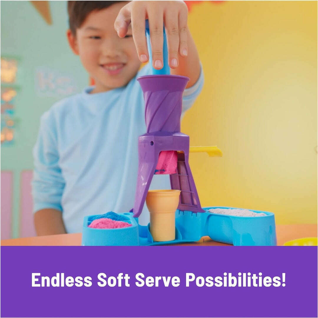 Toys N Tuck:Kinetic Sand Soft Serve Station,Kinetic Sand
