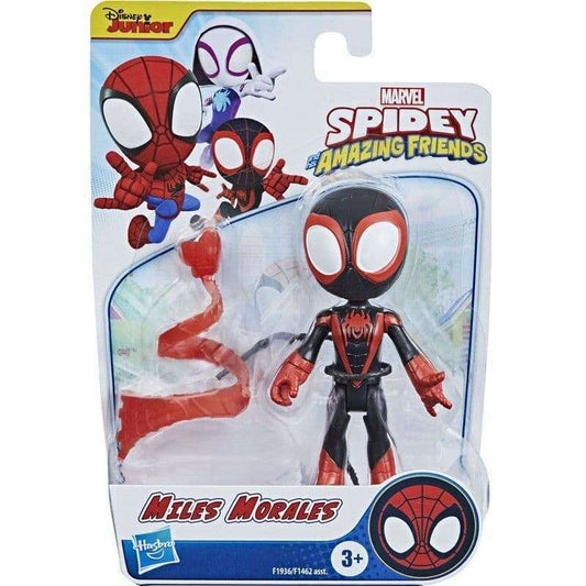Toys N Tuck:Marvel Spidey And His Amazing Friends Miles Morales: Spider-Man Figure,Spider-man