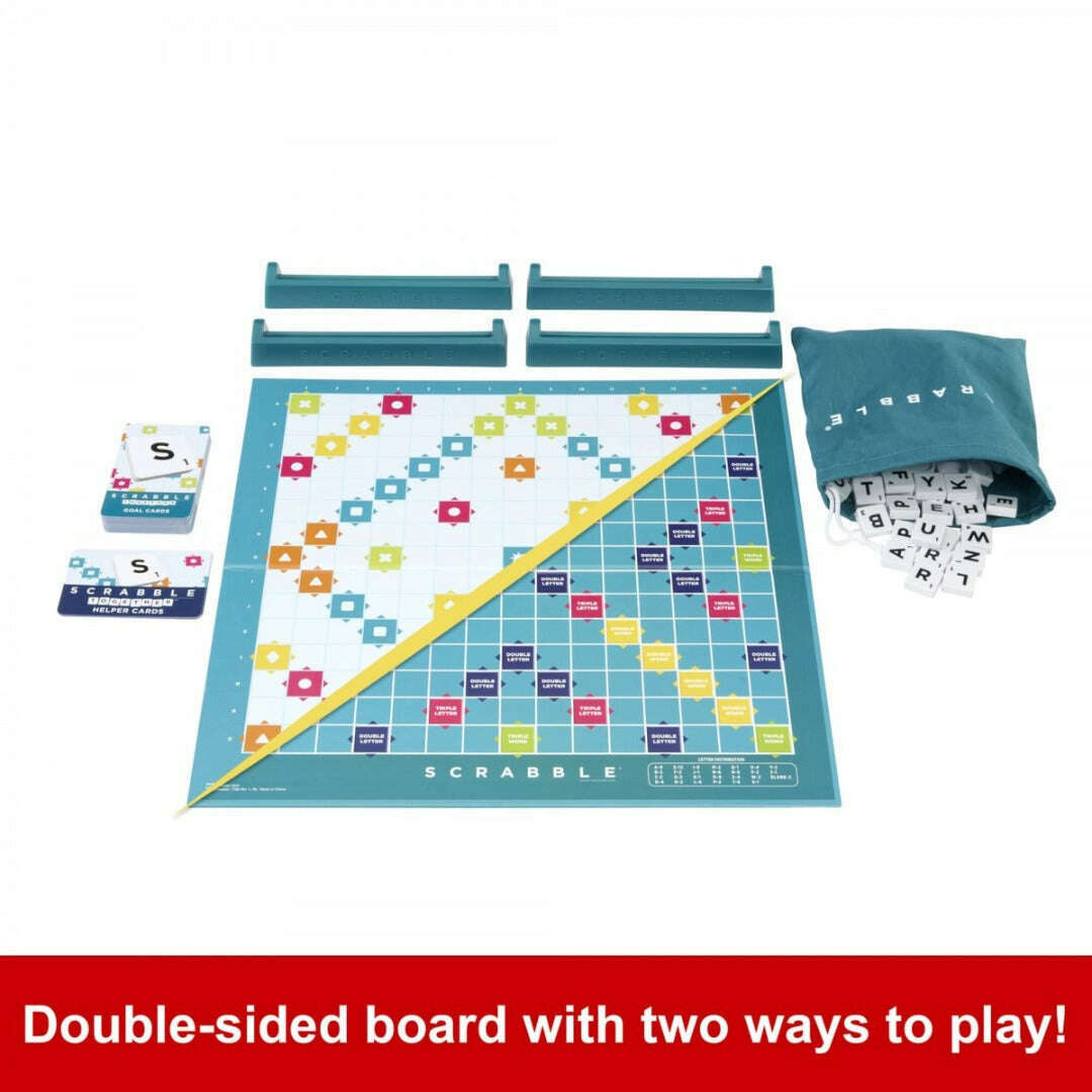 Toys N Tuck:Scrabble Classic 2 In 1,Scrabble