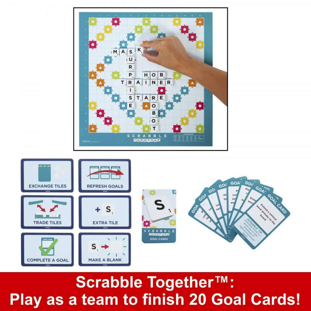 Toys N Tuck:Scrabble Classic 2 In 1,Scrabble
