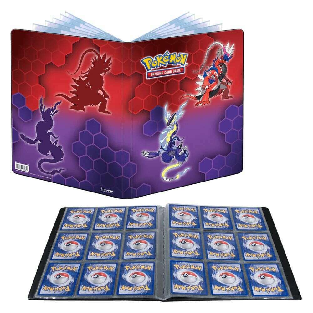 Toys N Tuck:Pokemon Ultra Pro 9 Pocket Portfolio - Koraidon & Miraidon,Pokemon