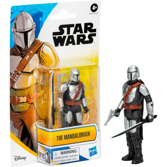 Toys N Tuck:Star Wars Epic Hero Series 4-Inch Figure - The Mandalorian,Star Wars