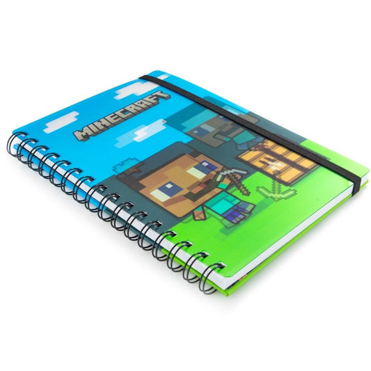 Minecraft Chibi Steve 3D Notebook