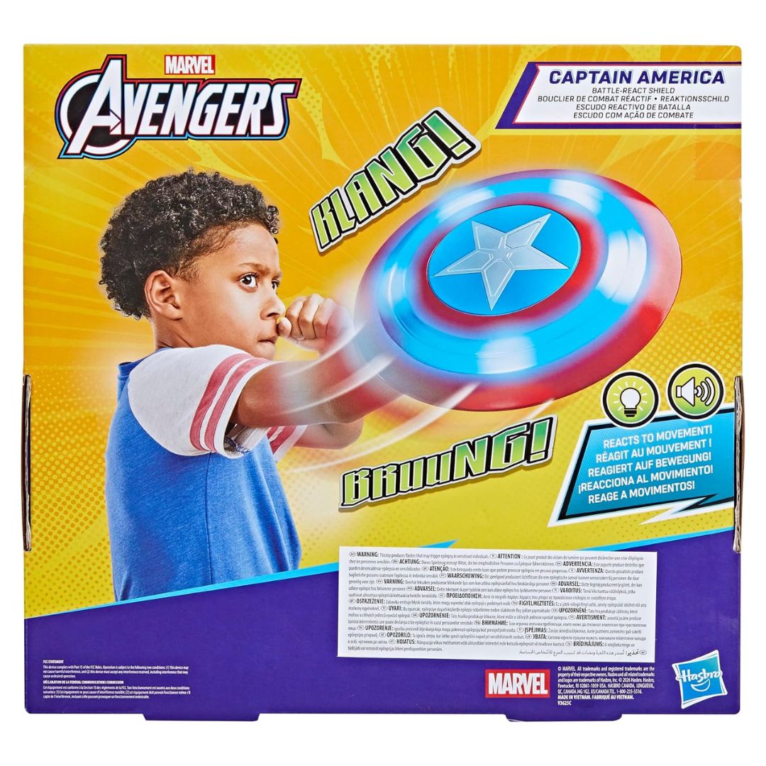 Marvel Avengers Captain America Battle-React Shield