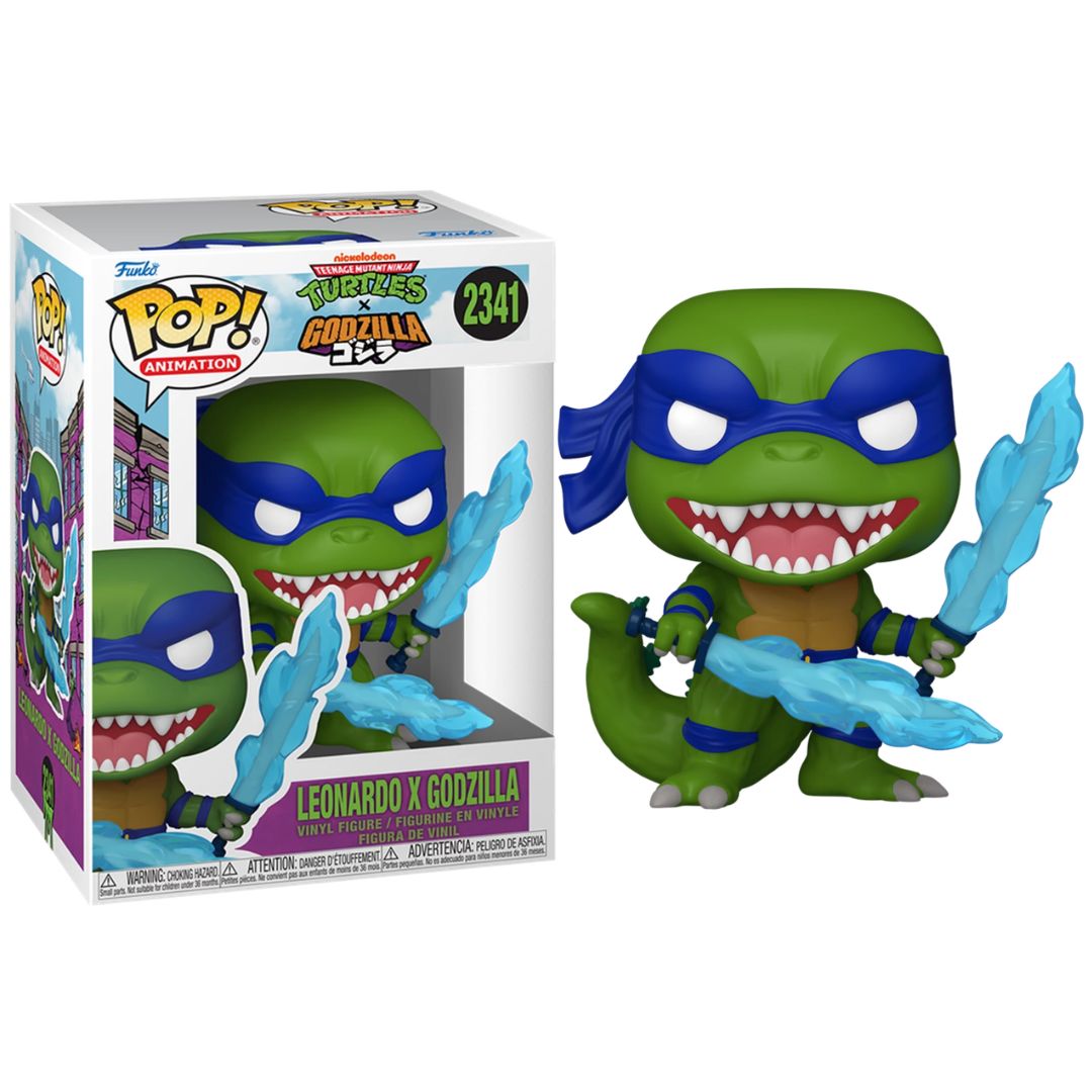 Pop! Vinyl - TMNT x Godzilla - Leonardo X Godzilla
