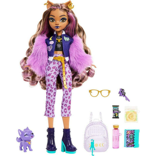 Toys N Tuck:Monster High Clawdeen Wolf With Crescent,Monster High