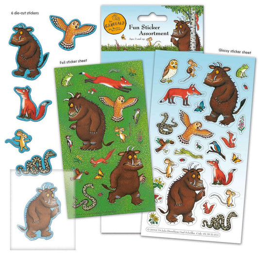 Toys N Tuck:Fun Sticker Assortment Pack - The Gruffalo,Paper Projects