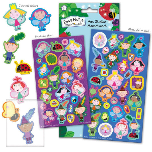 Toys N Tuck:Fun Sticker Assortment Pack - Ben & Holly's Little Kingdom,Paper Projects