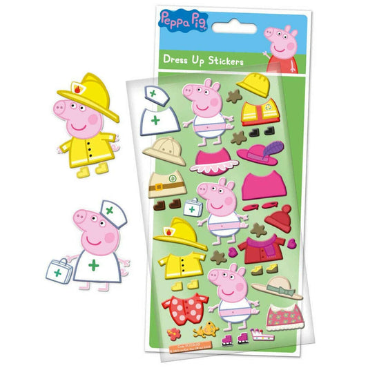 Toys N Tuck:Dress Up Sticker Pack - Peppa Pig,Paper Projects