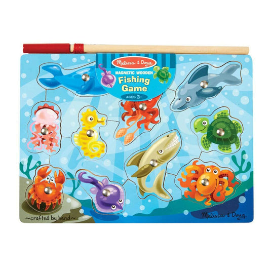 Toys N Tuck:Melissa & Doug Magnetic Fishing Puzzle Game,Melissa