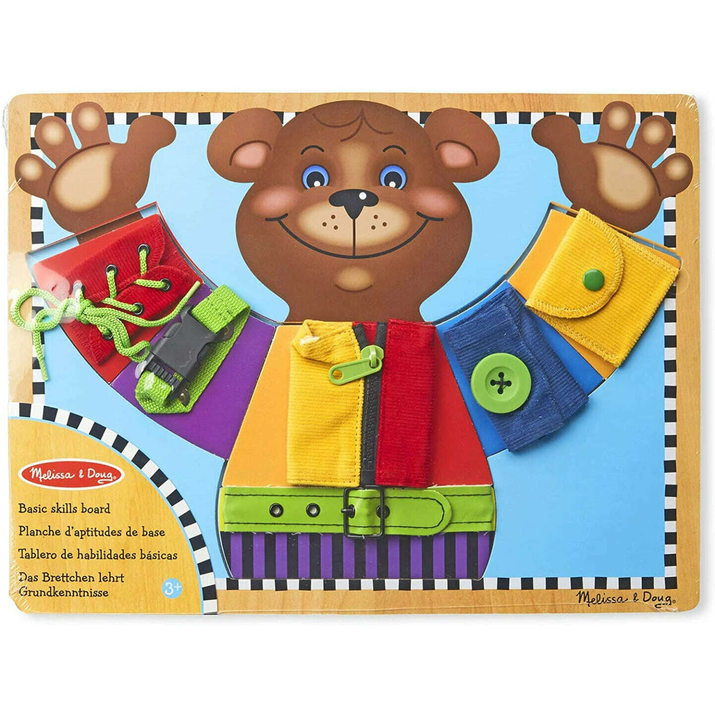 Toys N Tuck:Melissa & Doug Basic Skills Board,Melissa