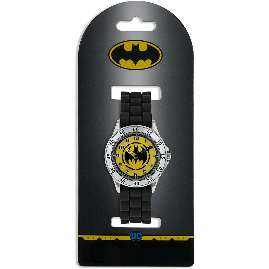 Toys N Tuck:DC Batman - Analogue Time Teacher Watch,DC Comics
