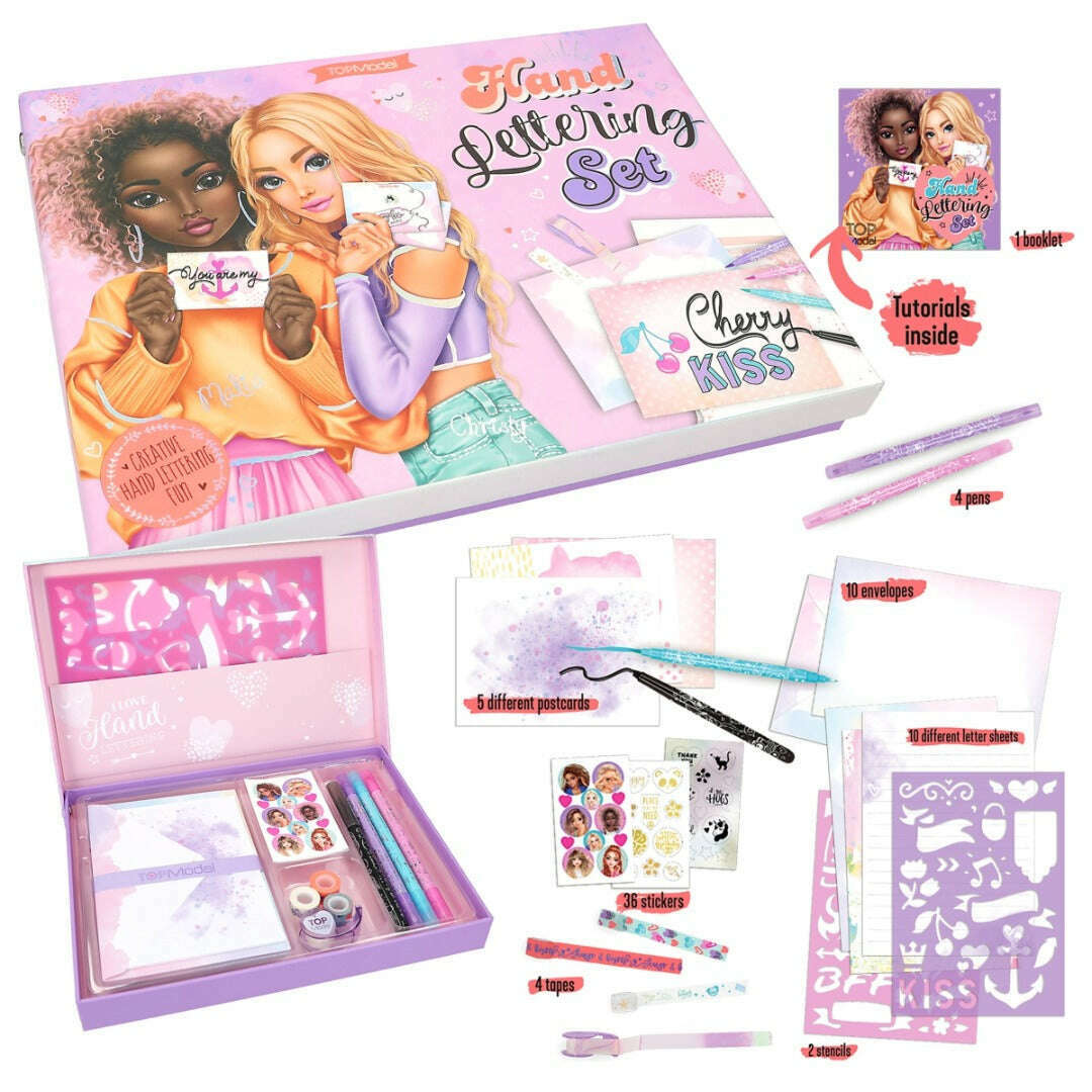 Toys N Tuck:Depesche Top Model Hand Lettering Set,Top Model