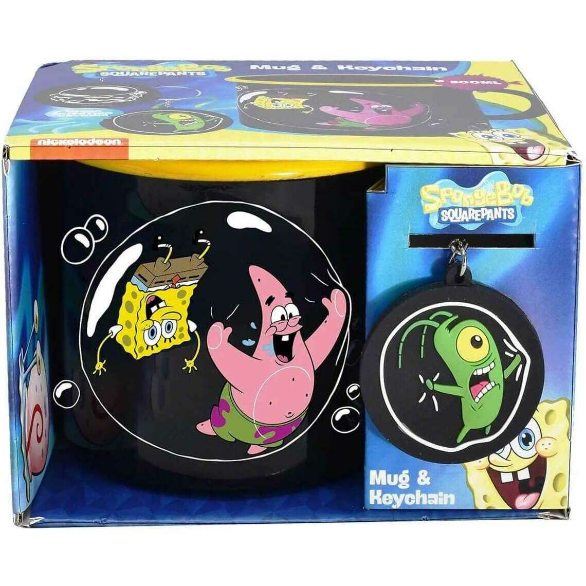 Toys N Tuck:Enamel Mug and Keyring Gift Set - Spongebob Squarepants,SpongeBob SquarePants