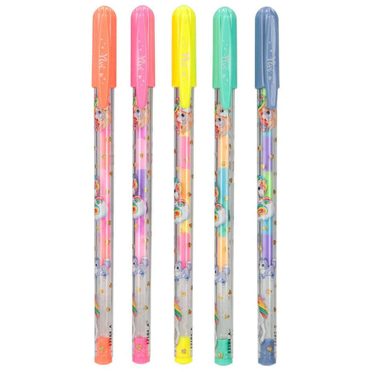 Toys N Tuck:Depesche Ylvi Gel Pen Rainbow Colours Set,Ylvi