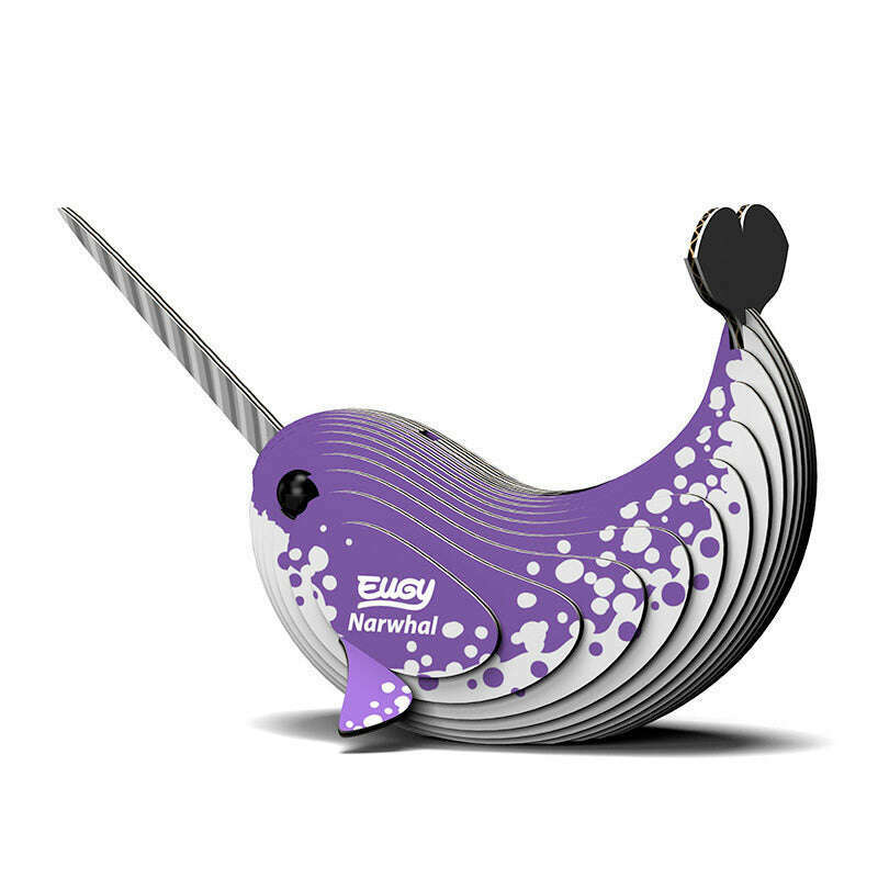 Toys N Tuck:Eugy 3D Model 033 Narwhal,Eugy