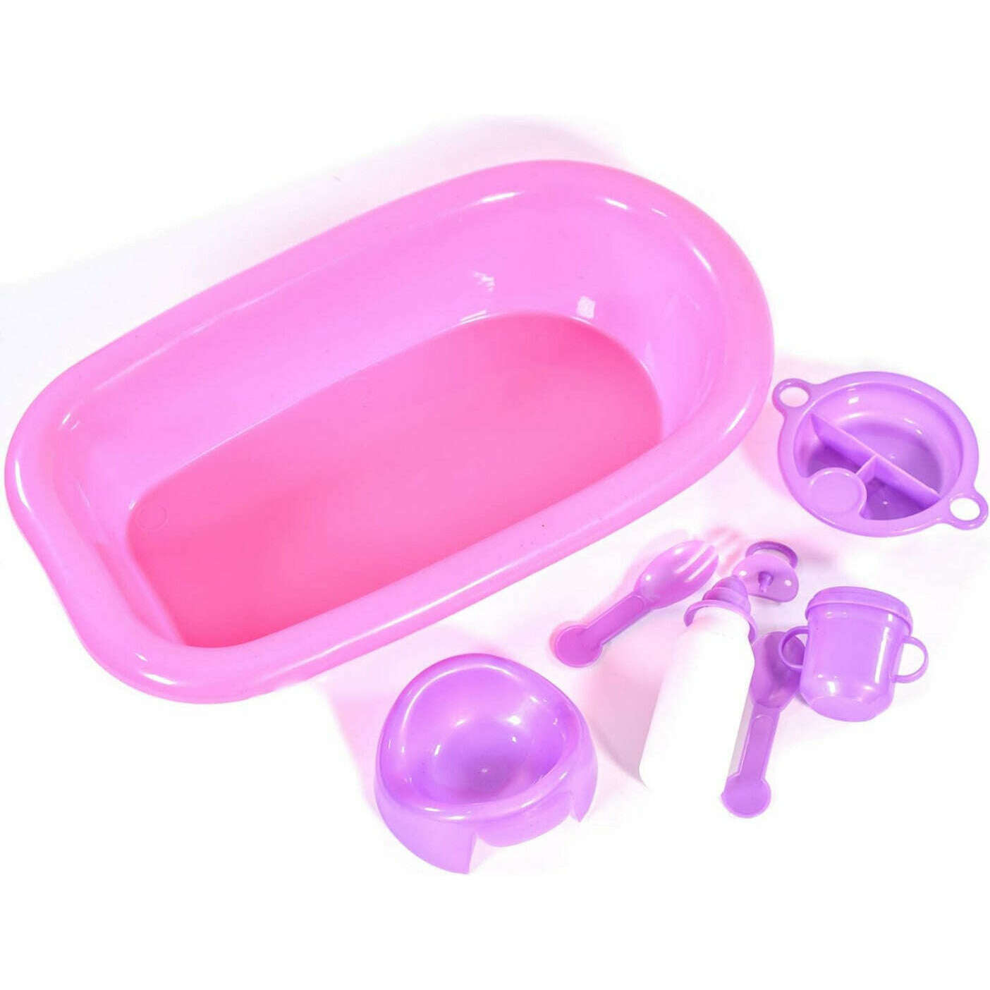 Toys N Tuck:Baby Doll Bath & Accessory Set,Kandy Toys