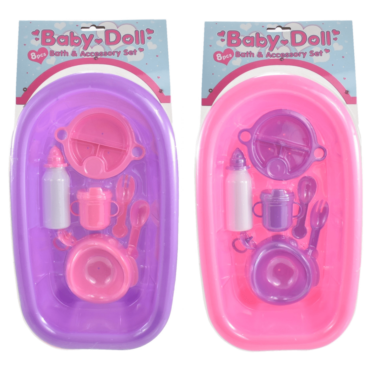 Toys N Tuck:Baby Doll Bath & Accessory Set,Kandy Toys