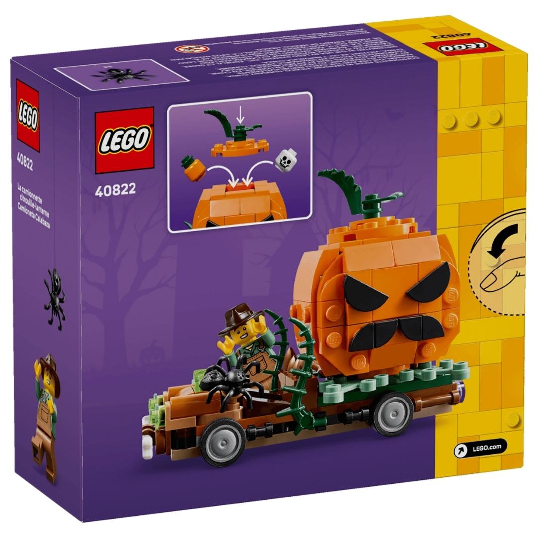Lego 40822 Seasonal Jack-O'-Lantern Pickup Truck