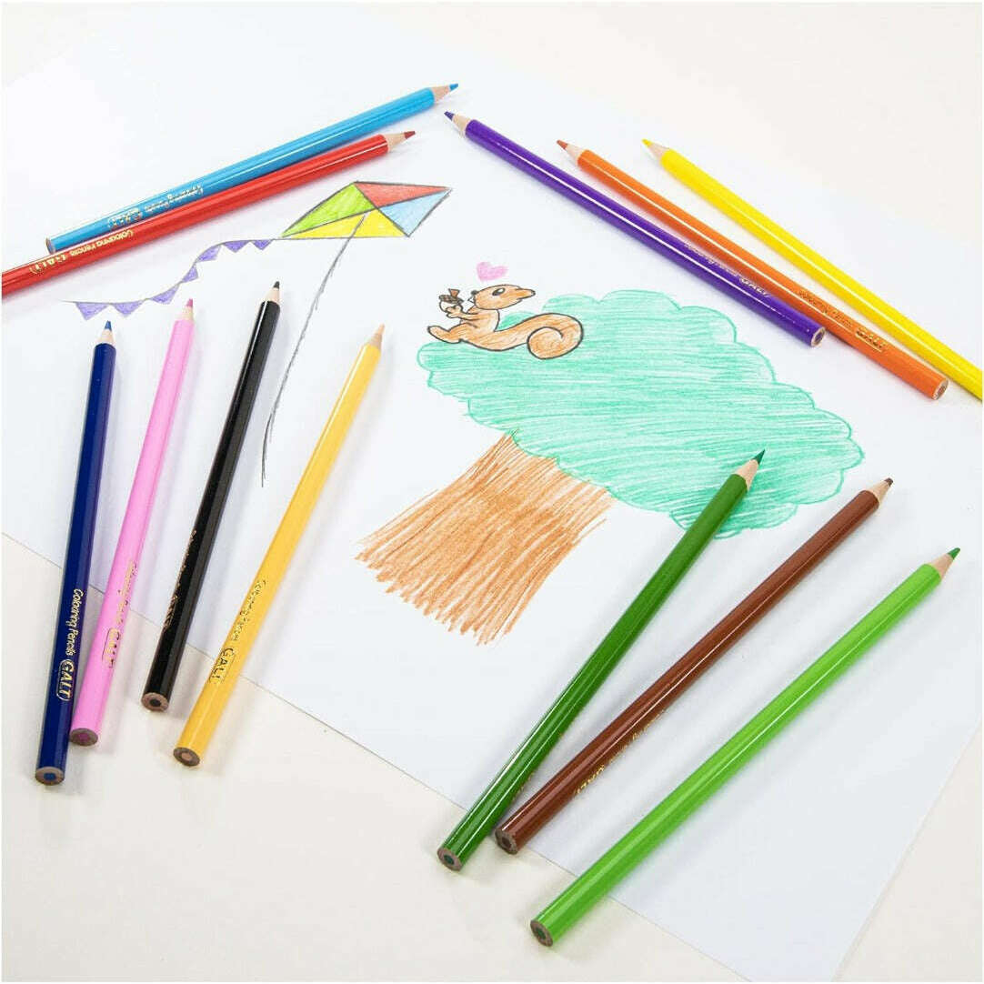 Toys N Tuck:Galt 12 Colouring Pencils,Galt
