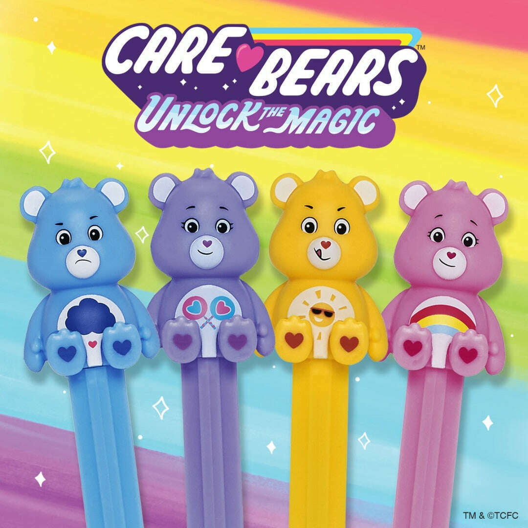 Toys N Tuck:Pez Dispenser with Candy - Care Bears,Care Bears