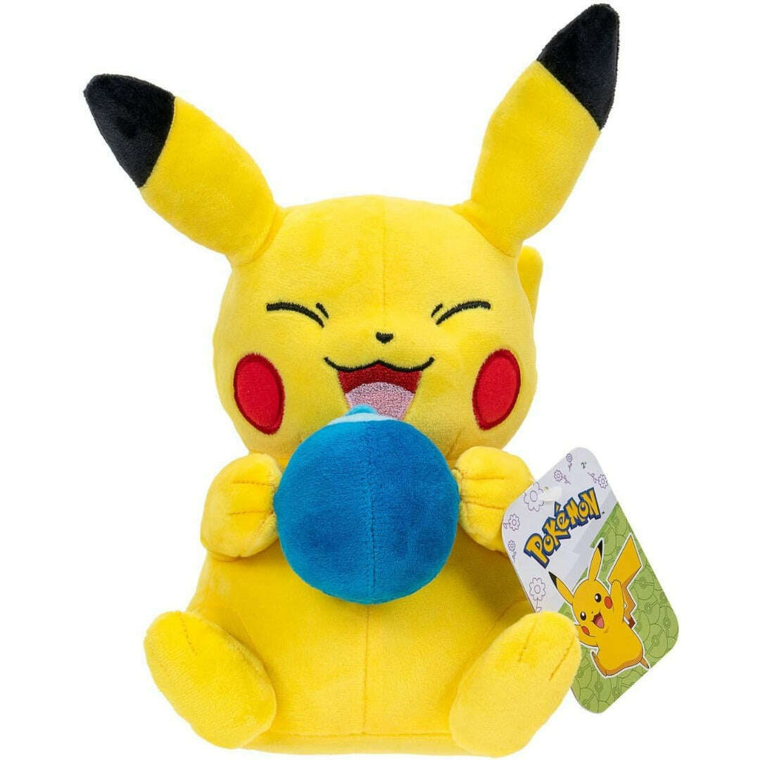 Toys N Tuck:Pokemon 8 Inch Plush - Pikachu With Oran Berry,Pokemon