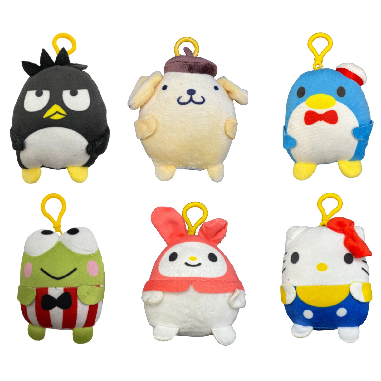Toys N Tuck:Squashy Podgies Backpack Hanger Hello Kitty,Hello Kitty