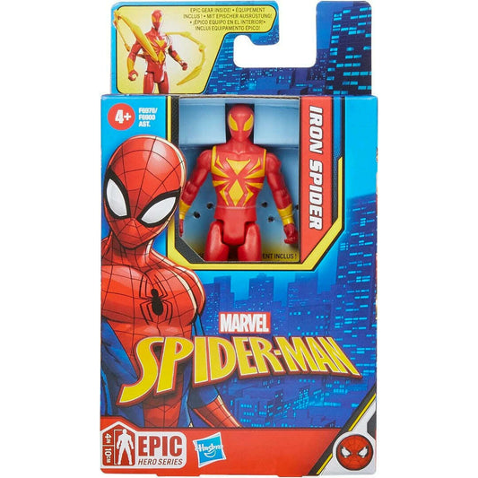 Toys N Tuck:Marvel Spider-Man Epic Hero Series 4-Inch Figure - Iron Spider,Marvel