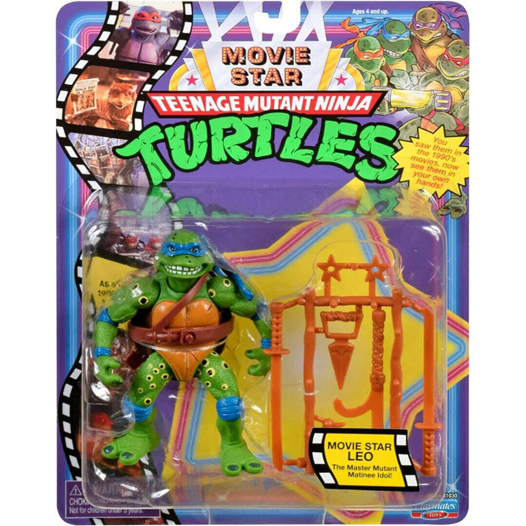 Teenage Mutant Ninja Turtles Action Figure Movie Star Leo Toys