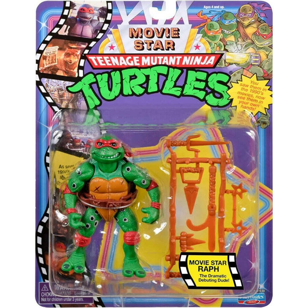 Teenage Mutant Ninja Turtles Action Figure Movie Star Raph