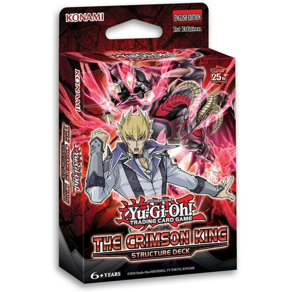 Toys N Tuck:Yu-Gi-Oh! Trading Card Game The Crimson King Structure Deck,Yu-Gi-Oh