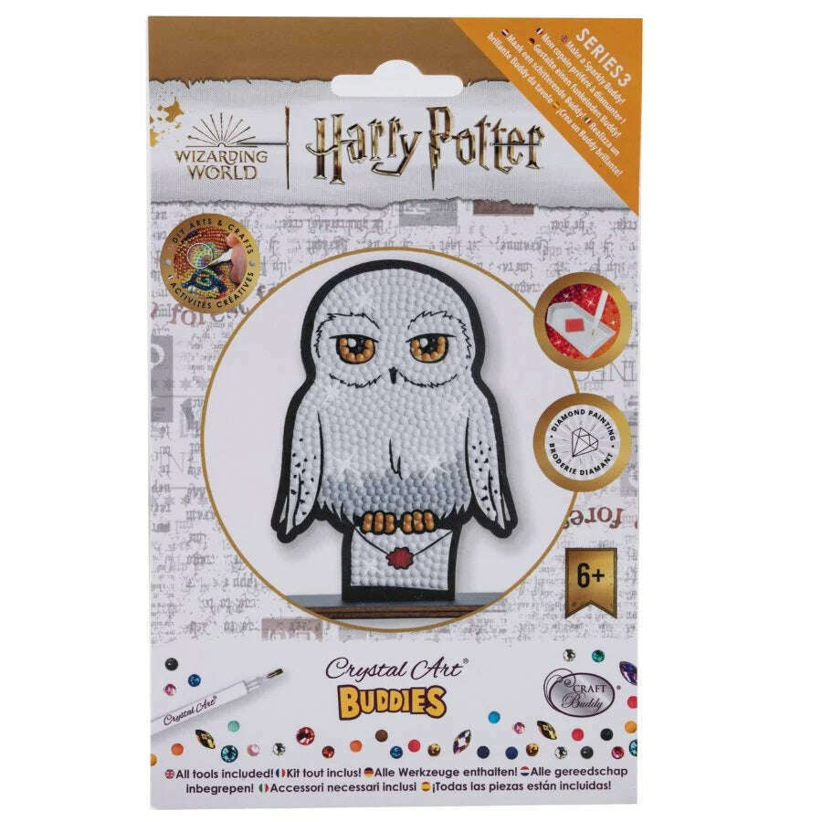 Toys N Tuck:Crystal Art Buddies Series 3 Harry Potter - Hedwig,Harry Potter