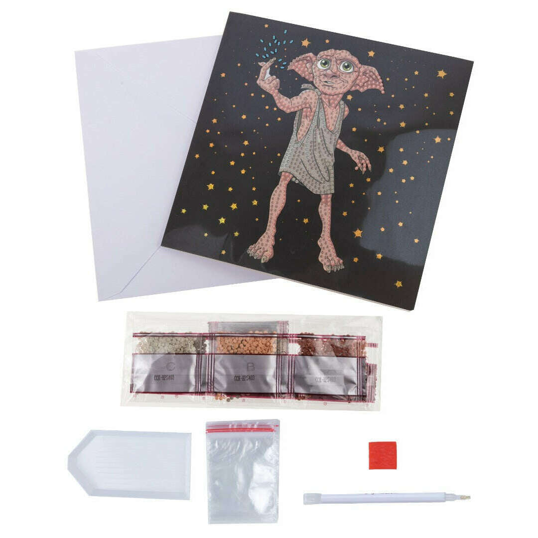 Toys N Tuck:Crystal Art Harry Potter Card Kit - Dobby,Harry Potter