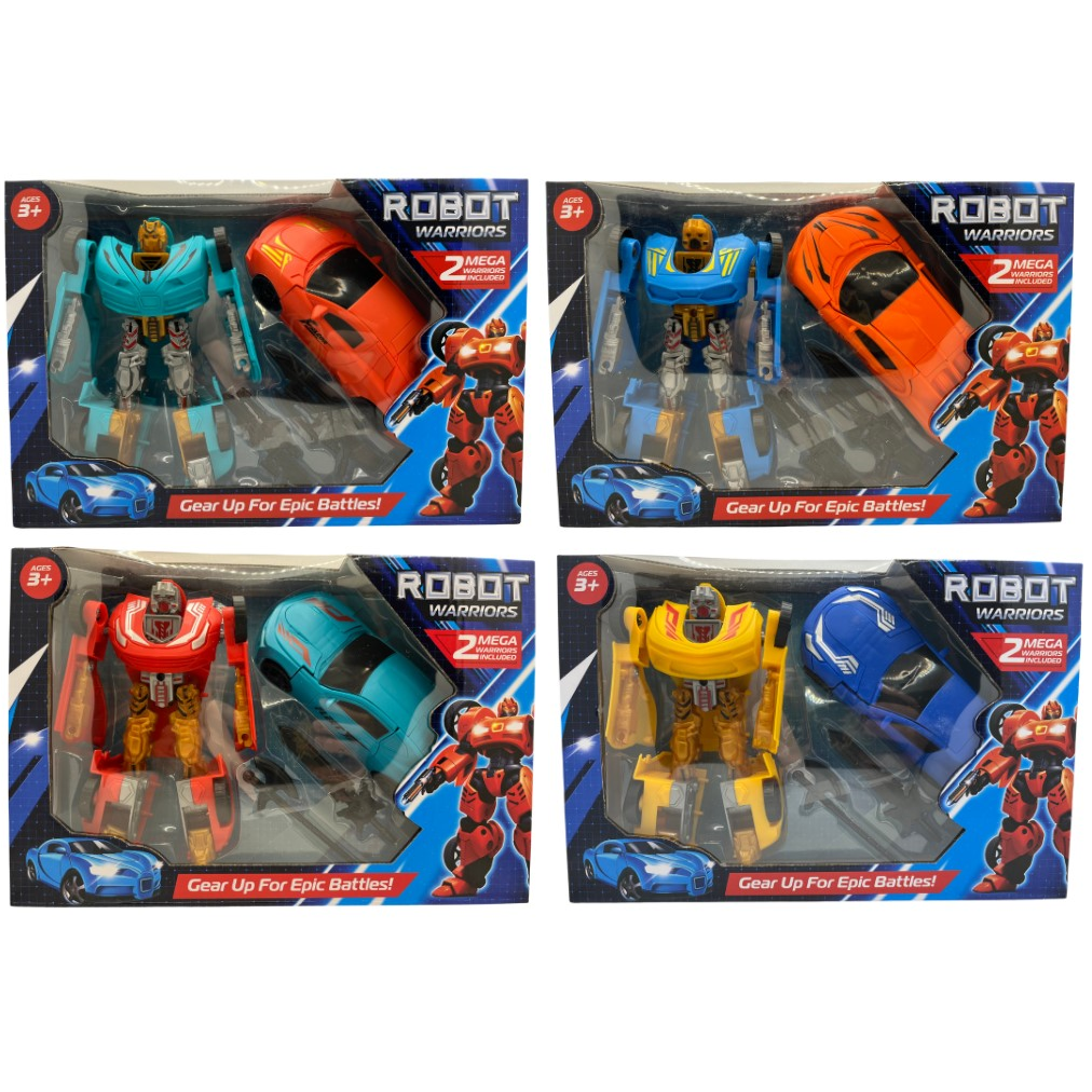Toys N Tuck:Robot Warriors 2 Pack,Kandy Toys