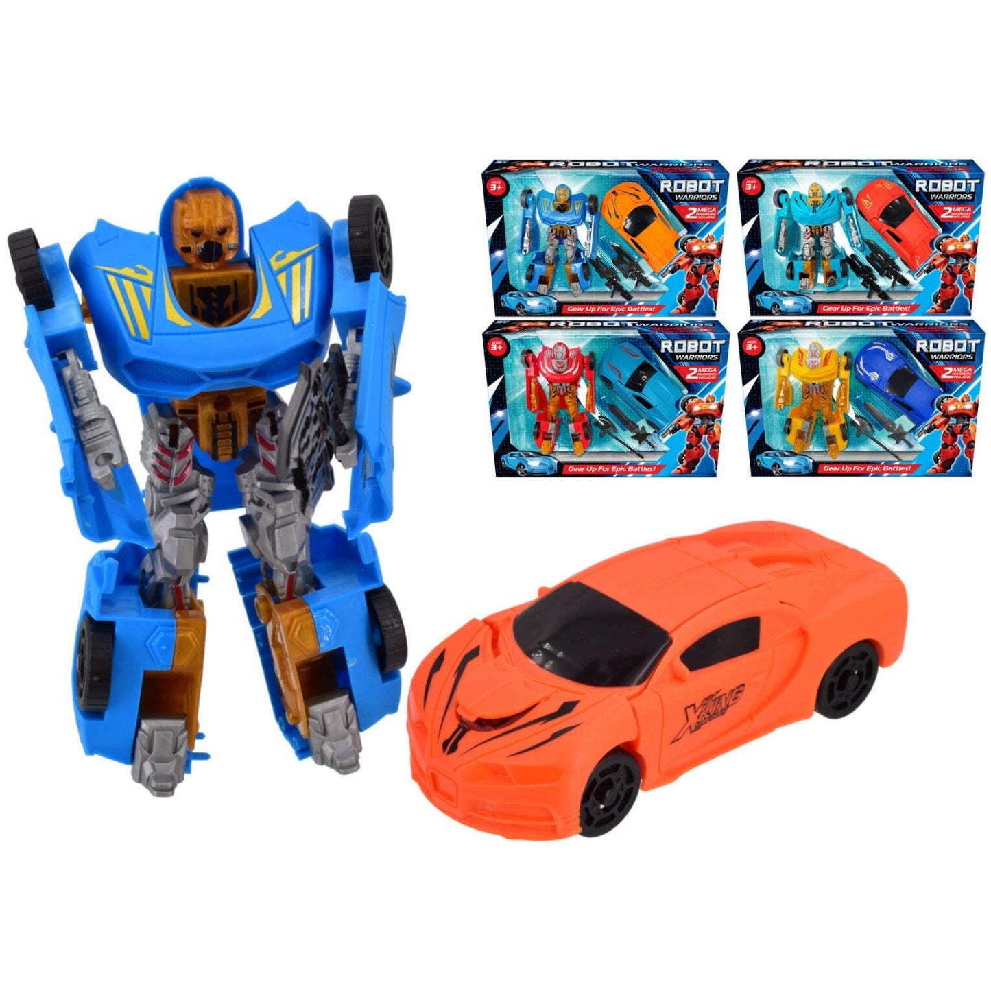 Toys N Tuck:Robot Warriors 2 Pack,Kandy Toys