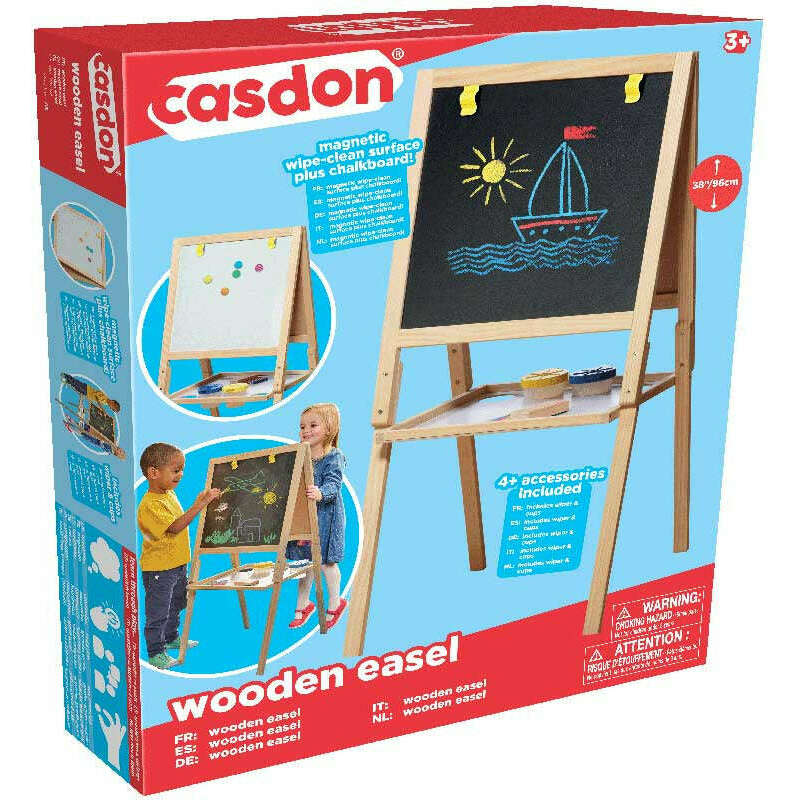 Toys N Tuck:Casdon Wooden Easel,Casdon